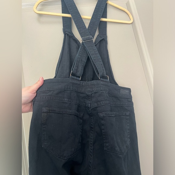 Paige Tavie Overalls Black Denim - Picture 7 of 14